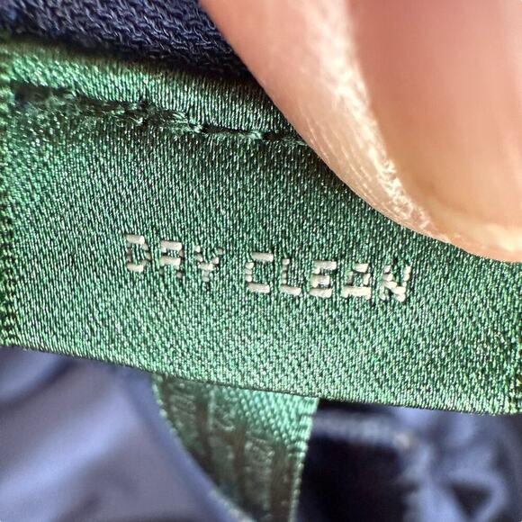 Lauren Ralph Lauren Pants Women's Wide Leg Blue Side Lace M Sailorchic Coastal - Picture 6 of 12